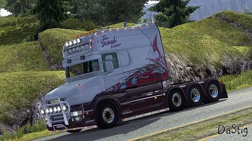 SCANIA RJL THE SCANDI LINER SKIN PACK 1.22 - ETS2 mods download – skins screenshot 2