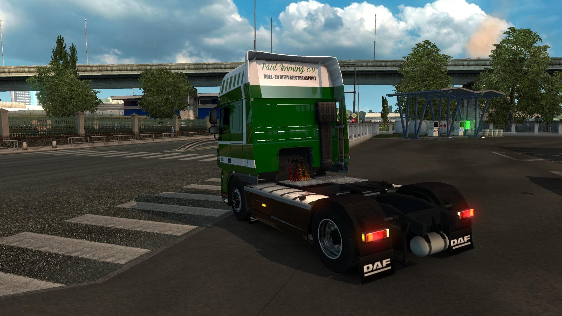 DAF XF 50 KEDA - PAUL IMMING C.V. 1.22 - ETS2 mods download – skins screenshot 2