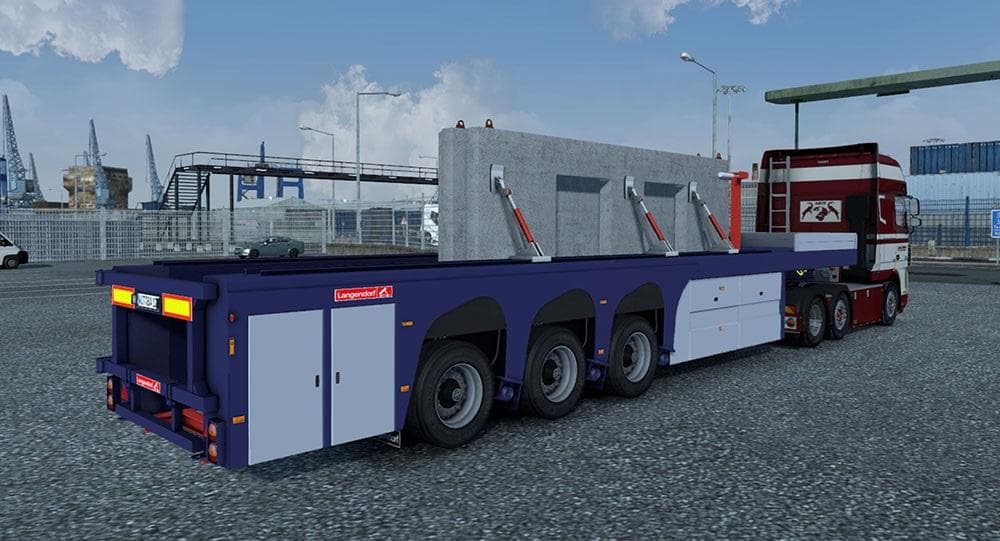 PANEL TRAILER 1.21.X – Trailers mod for Euro Truck Simulator 2