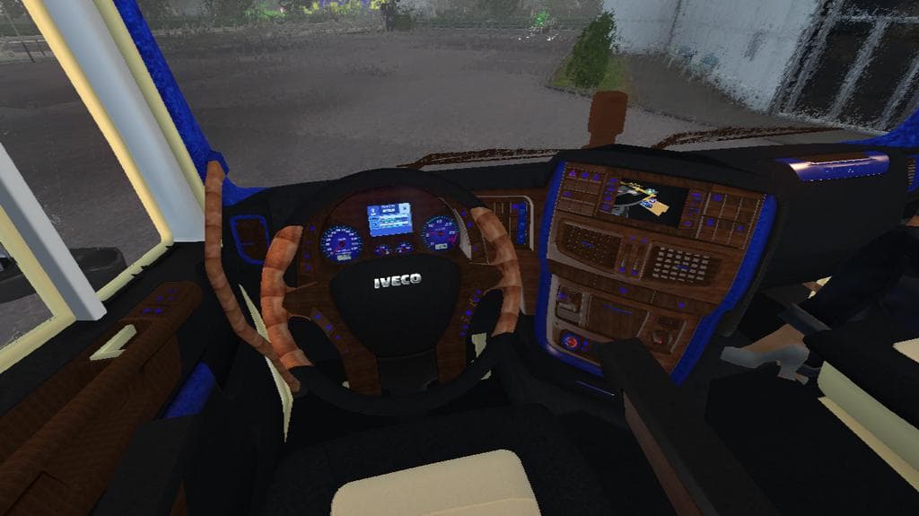 IVECO HI-WAY LUX INTERIOR 1.22 – Other mod for Euro Truck Simulator 2