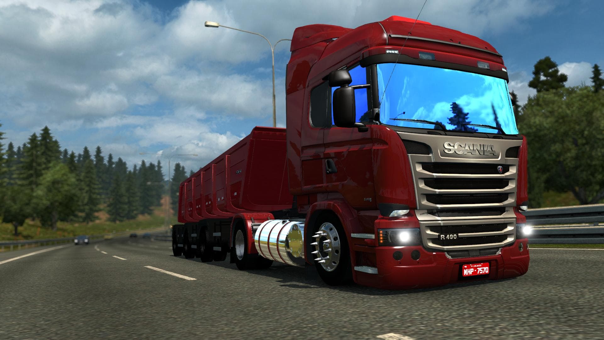 SCANIA STREAMLINE + REBOQUE 1.22.X – Trailers mod for Euro Truck Simulator 2