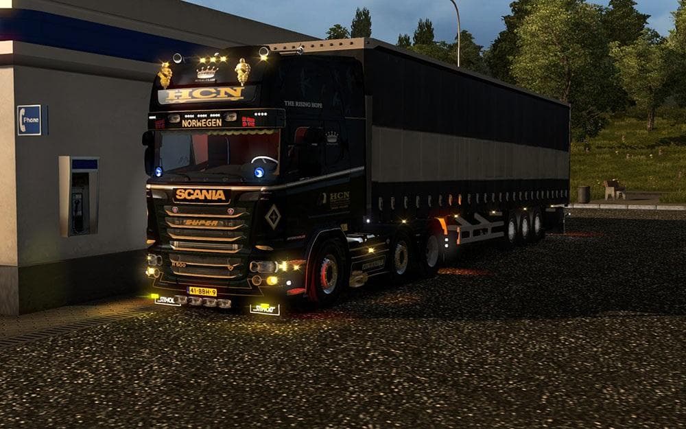 NEW FLARE PACK 1.22.X – Parts mod for Euro Truck Simulator 2