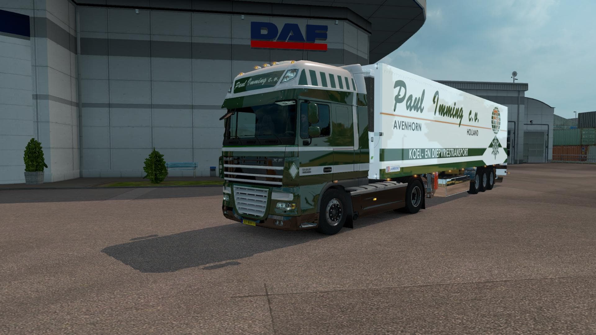 PAUL IMMING DAF & TRAILER 1.22 – Skins mod for Euro Truck Simulator 2