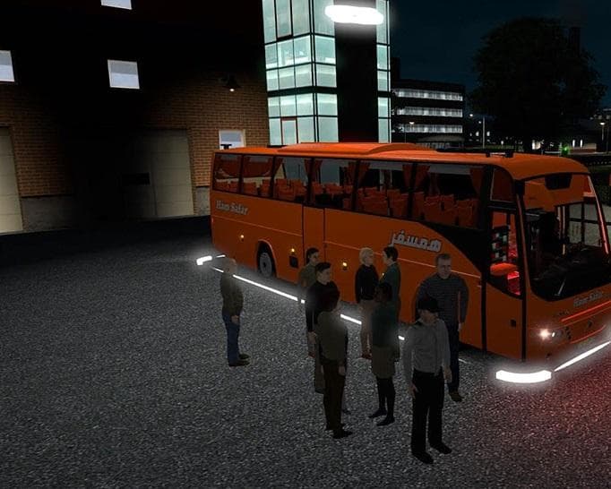 PASSENGER MOD V1.2 – Trailers mod for Euro Truck Simulator 2