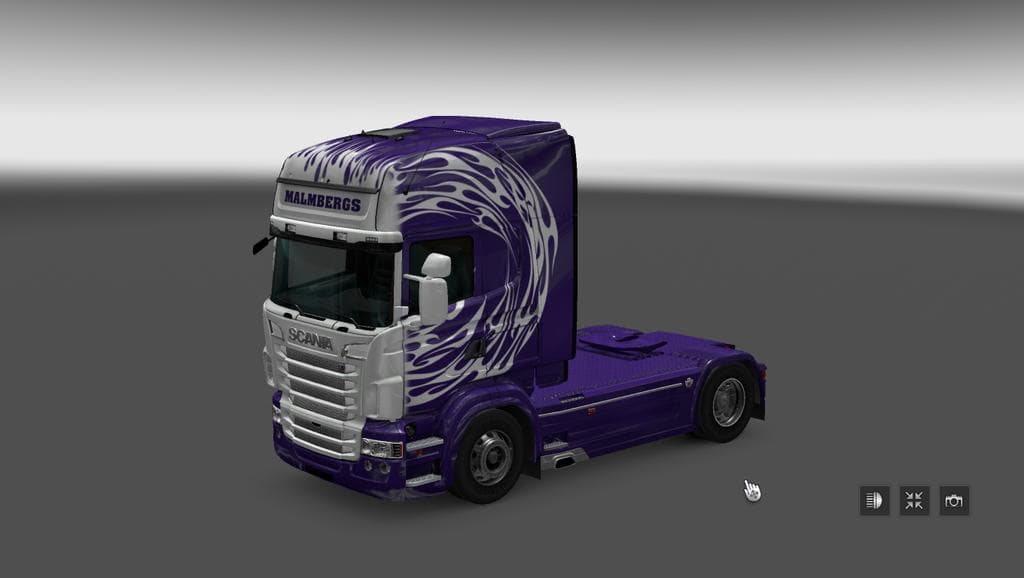 SKIN MALMBERGS CIRCLE FRAMES FOR SCANIA RS RJL - ETS2 mods download – skins screenshot 2