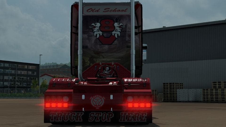 SCANIA RJL FLYD SKIN 1.22.X - ETS2 mods download – skins screenshot 2