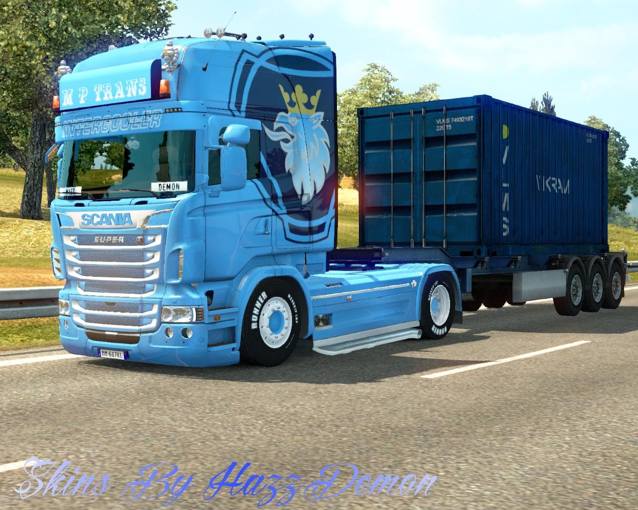 SCANIA MP TRANS V1.0 – Skins mod for Euro Truck Simulator 2