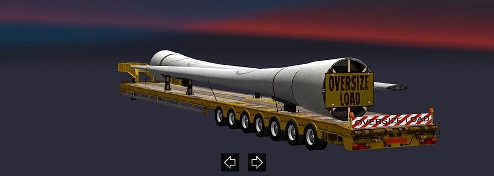 OVERSIZE TRAILERS 1.22 FIXED - ETS2 mods download – trailers screenshot 2