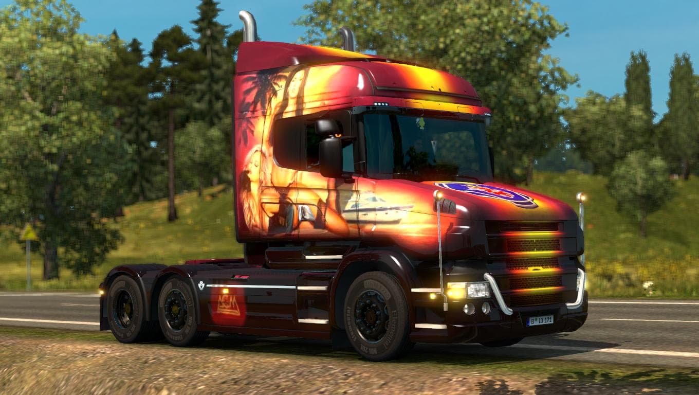 SCANIA T V1.9 – Trucks mod for Euro Truck Simulator 2