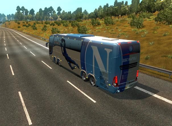BUS MACROPOLO G7 1600LD S.S.C NAPOLI SKIN - ETS2 mods download – skins screenshot 2
