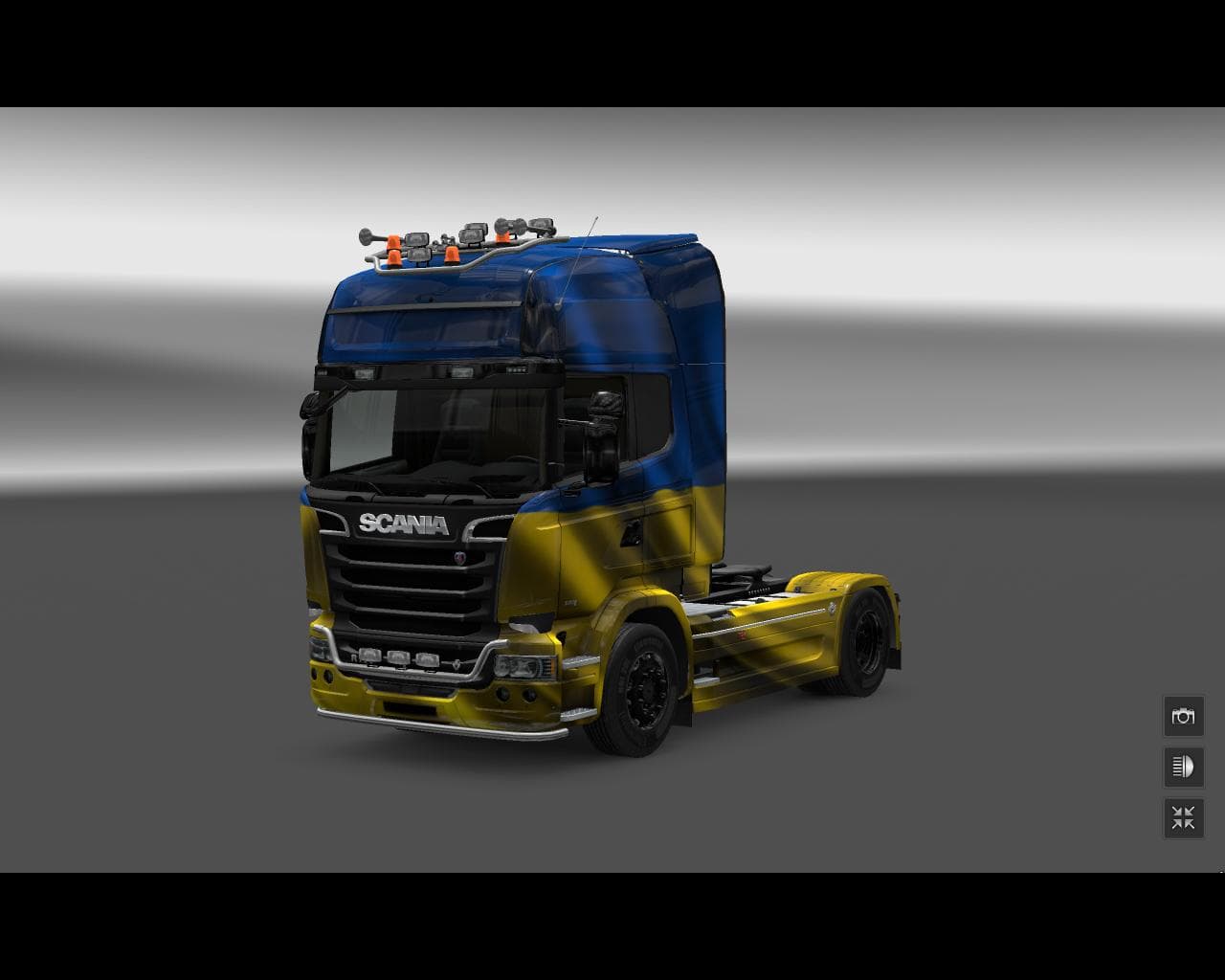 SCANIA STREAMLINE UKRAINE FLAG SKIN 1.22 – Skins mod for Euro Truck Simulator 2