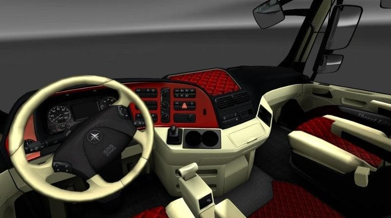 THREE MB ACTROS INTERIORS 1.22.X – Other mod for Euro Truck Simulator 2
