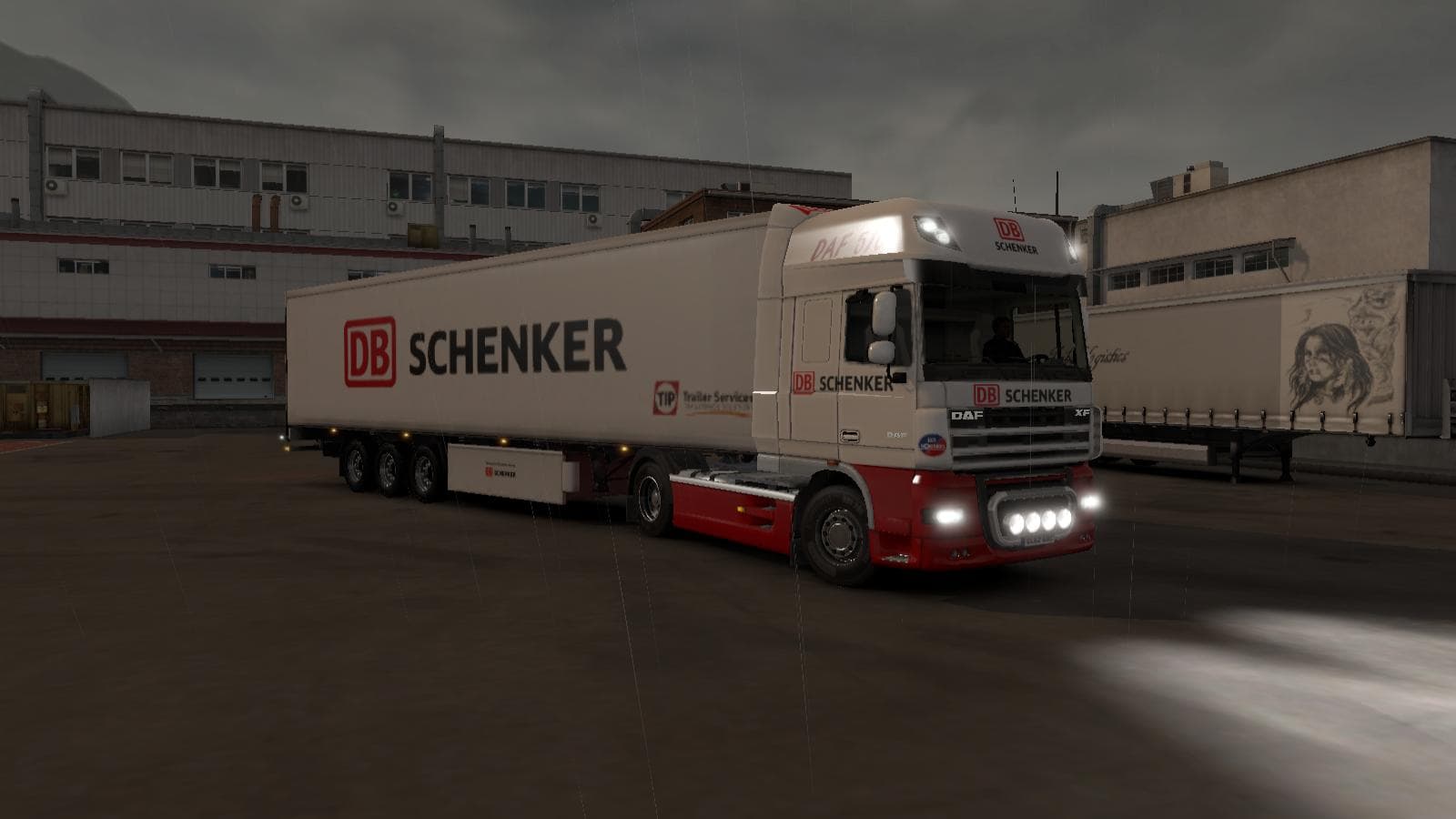 SCHENKER 1.22.X – Trailers mod for Euro Truck Simulator 2