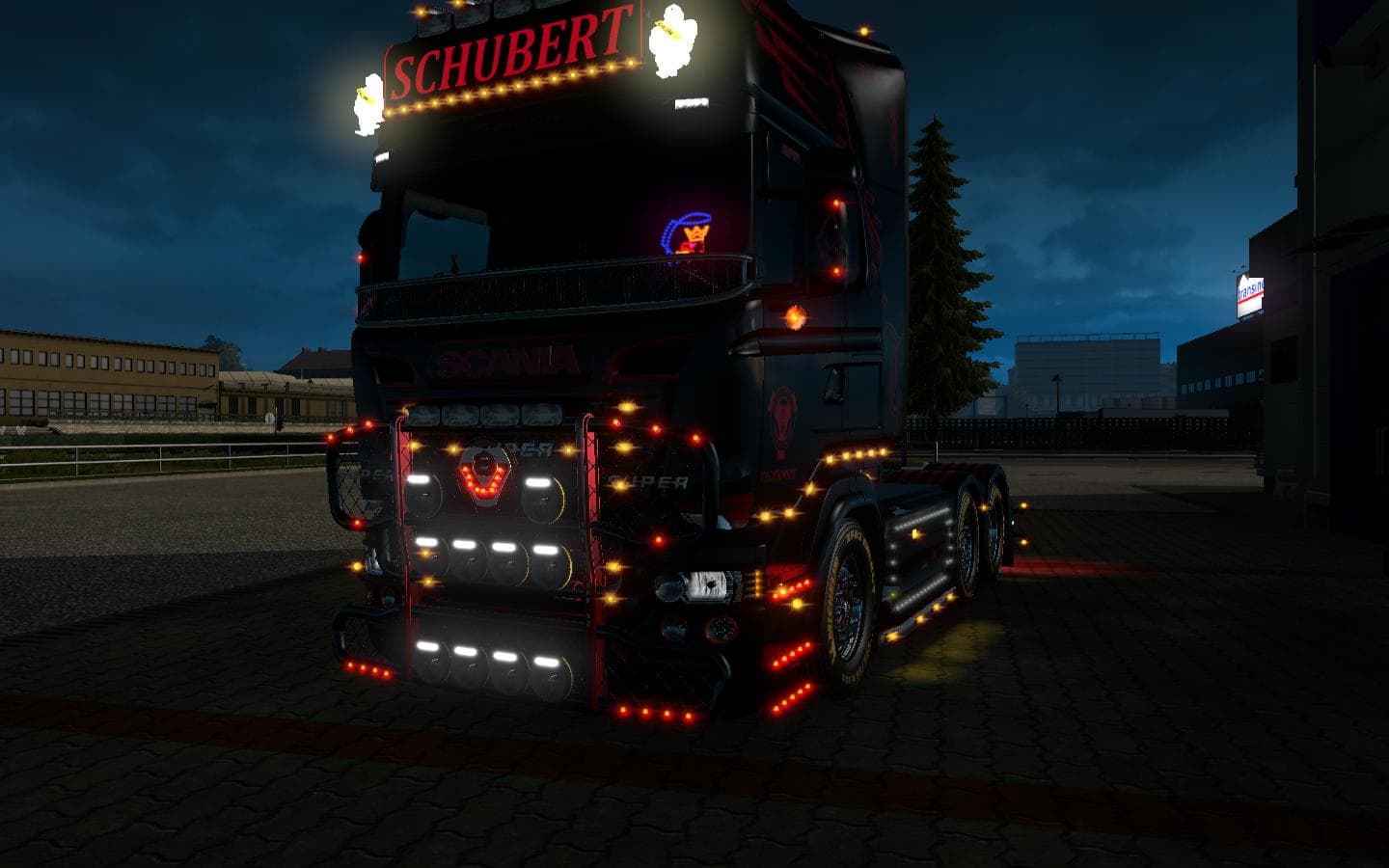 BULLBAR W100 - ETS2 mods download – parts screenshot 2