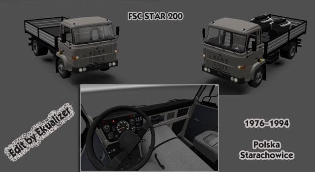 F.S.C. STAR 200 – Trucks mod for Euro Truck Simulator 2