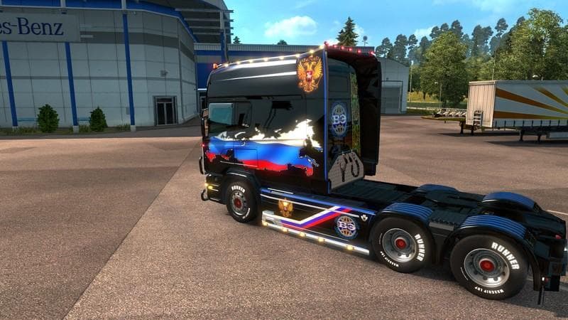 SCANIA LONGLINE V1.6 – Parts mod for Euro Truck Simulator 2