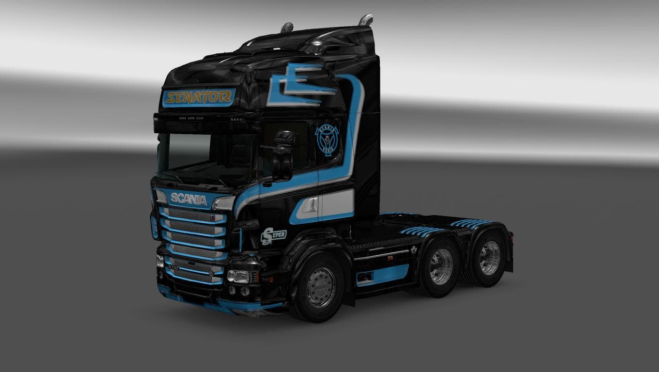 SCANIA RS RJL D&G TRANSPORT SKIN 1.22 – Skins mod for Euro Truck Simulator 2