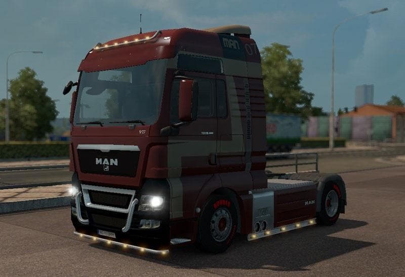 MAN TGX 07 SKIN – Skins mod for Euro Truck Simulator 2