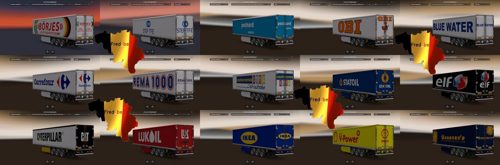 TRAILER PACK FRIDGE (STANDALONE) 1.22.X – Trailers mod for Euro Truck Simulator 2
