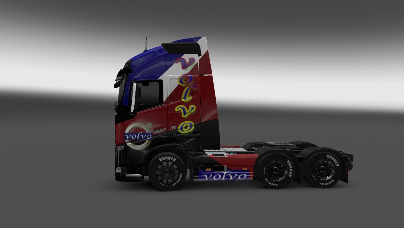 VOLVO FH 2013 FANTASY SKIN 1.22 – Skins mod for Euro Truck Simulator 2