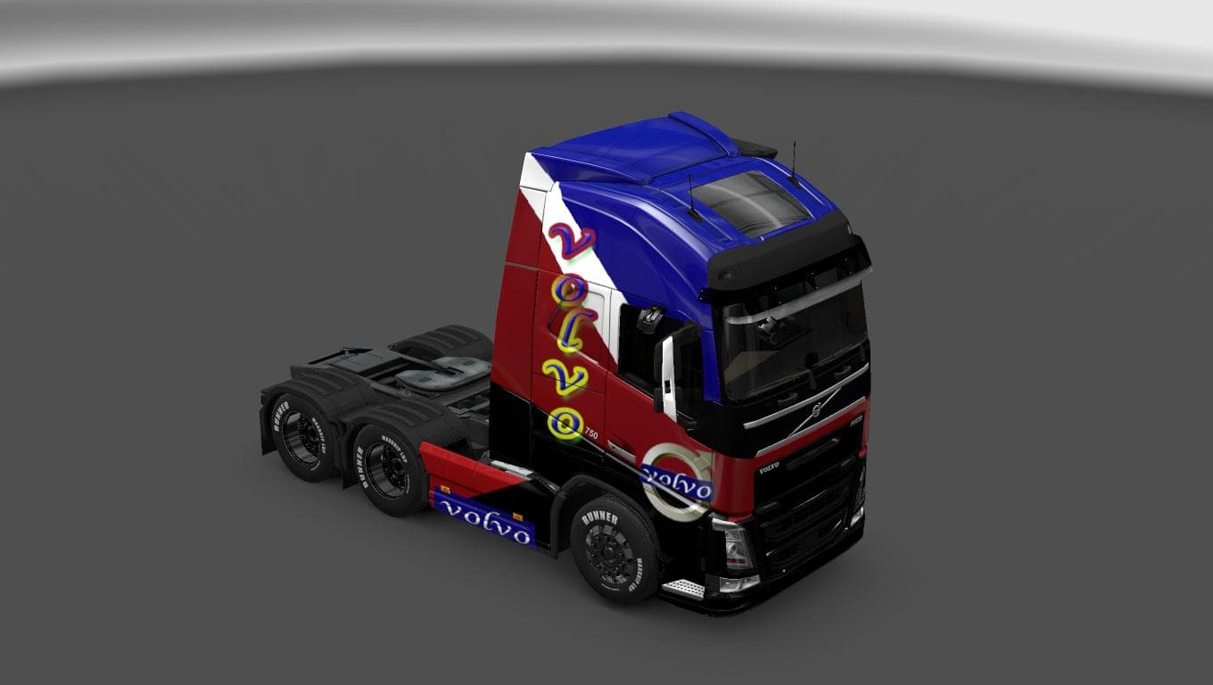 VOLVO FH 2013 FANTASY SKIN 1.22 - ETS2 mods download – skins screenshot 2