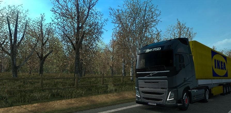 MILD WINTER WEATHER MOD V2.0 - ETS2 mods download – mod screenshot 2