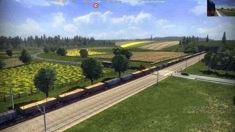 THE INCREASE IN TRAIN CARRIAGES 1.22 – Other mod for Euro Truck Simulator 2