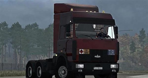 MAZ 5432 6422 V5.03 – Trucks mod for Euro Truck Simulator 2