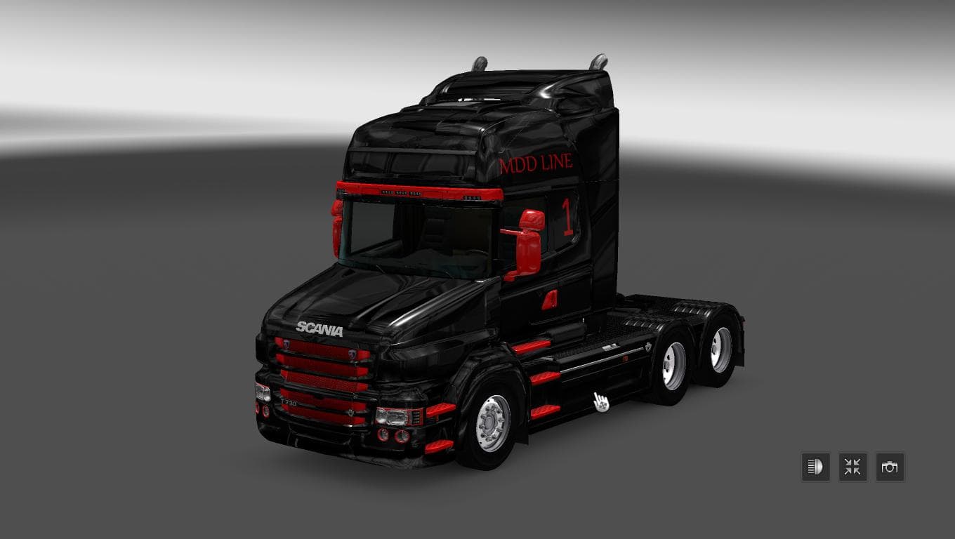SCANIA T RJL MDD LINE SKIN – Skins mod for Euro Truck Simulator 2
