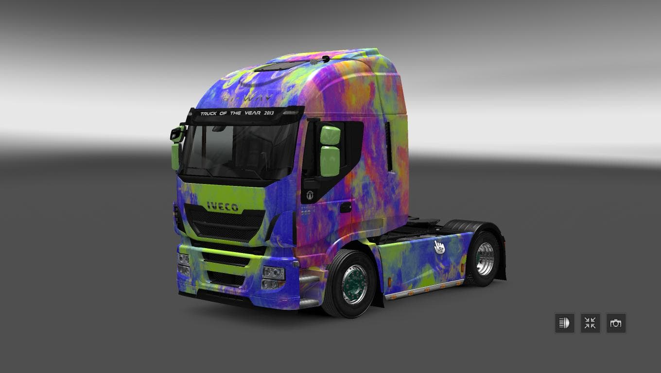 IVECO HI-WAY ABSTRACT SKIN – Skins mod for Euro Truck Simulator 2