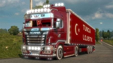 SCANIA R2009 + INTERIOR + TRAILER V2 – Trucks mod for Euro Truck Simulator 2