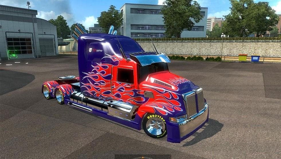 HEAVY TRUCK OPTIMUS PRIME TRASNSFORMERS V4 – Trucks mod for Euro Truck Simulator 2