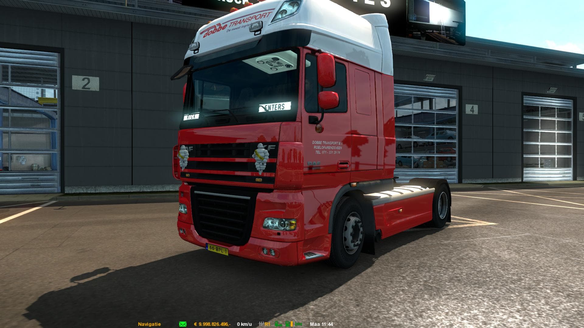 DAF 50KEDA - DOBBE TRANSPORT 1.22 – Skins mod for Euro Truck Simulator 2