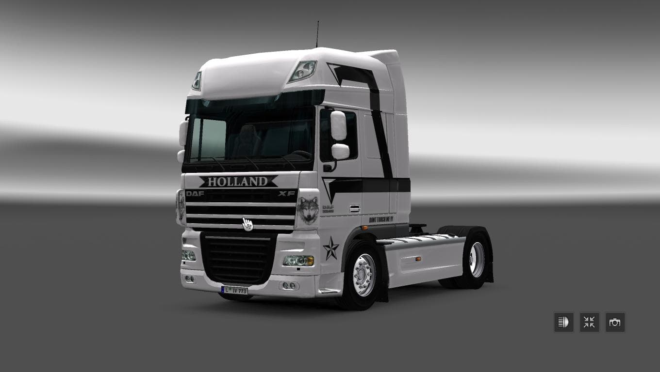 DAF XF BY 50KEDA HOLLAND SKIN – Skins mod for Euro Truck Simulator 2