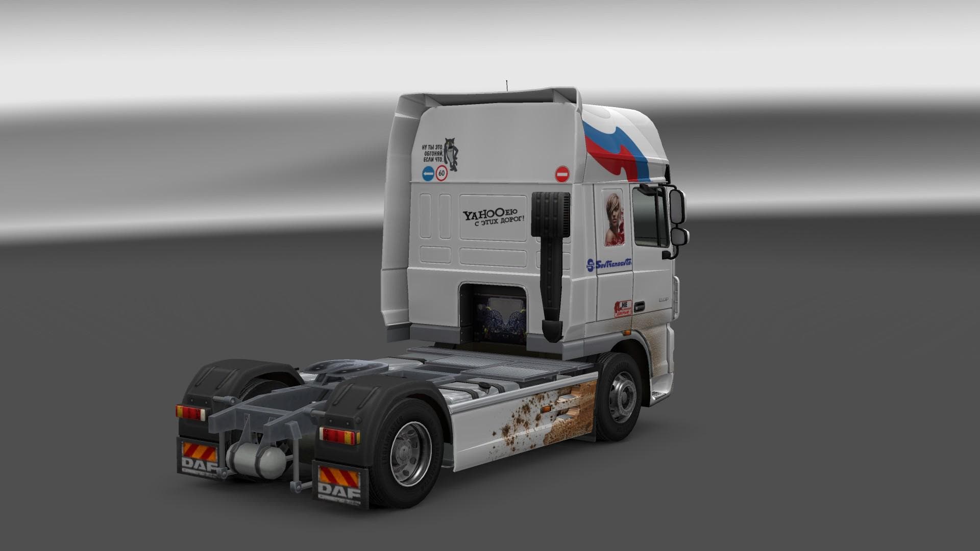 DAF XF SOVTRANSAUTO SKIN 1.22 - ETS2 mods download – skins screenshot 2