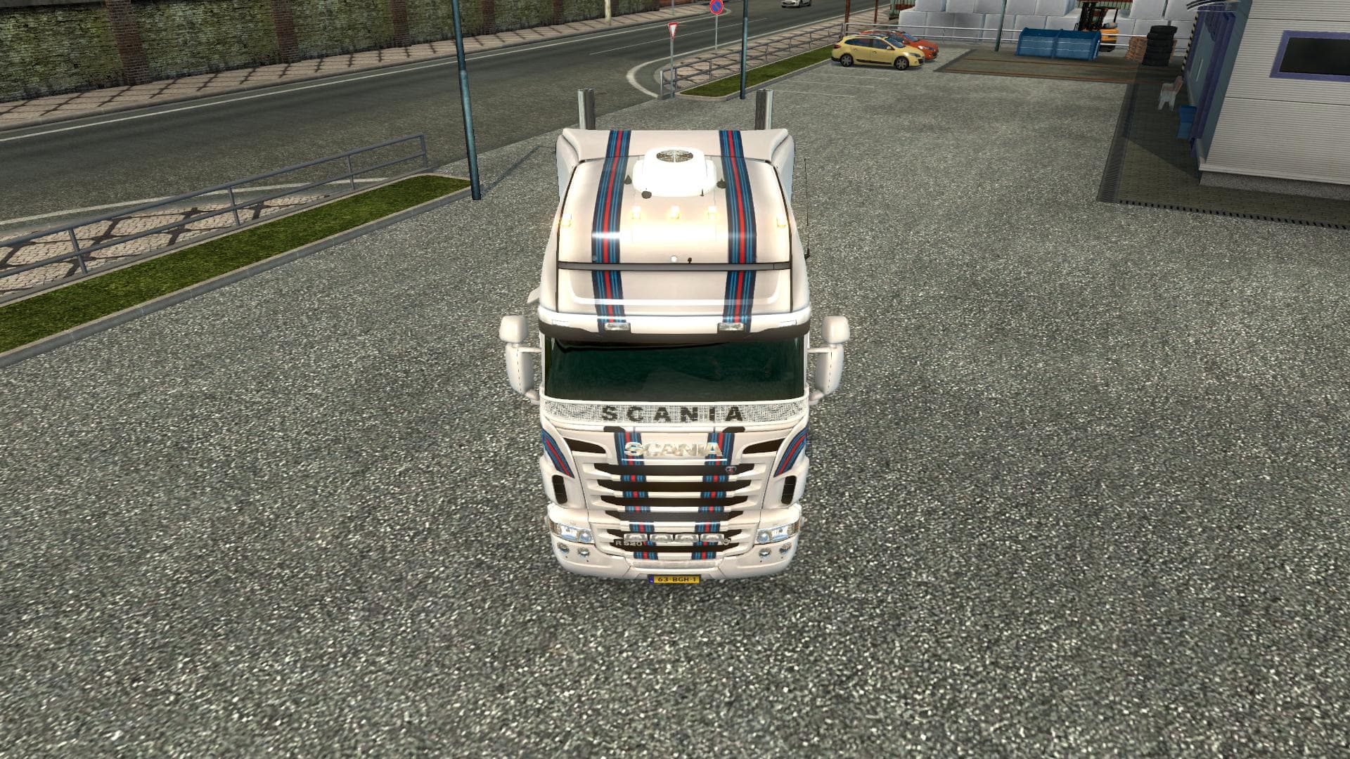 SCANIA R RJL - MARTINI RACING 1.22 – Skins mod for Euro Truck Simulator 2