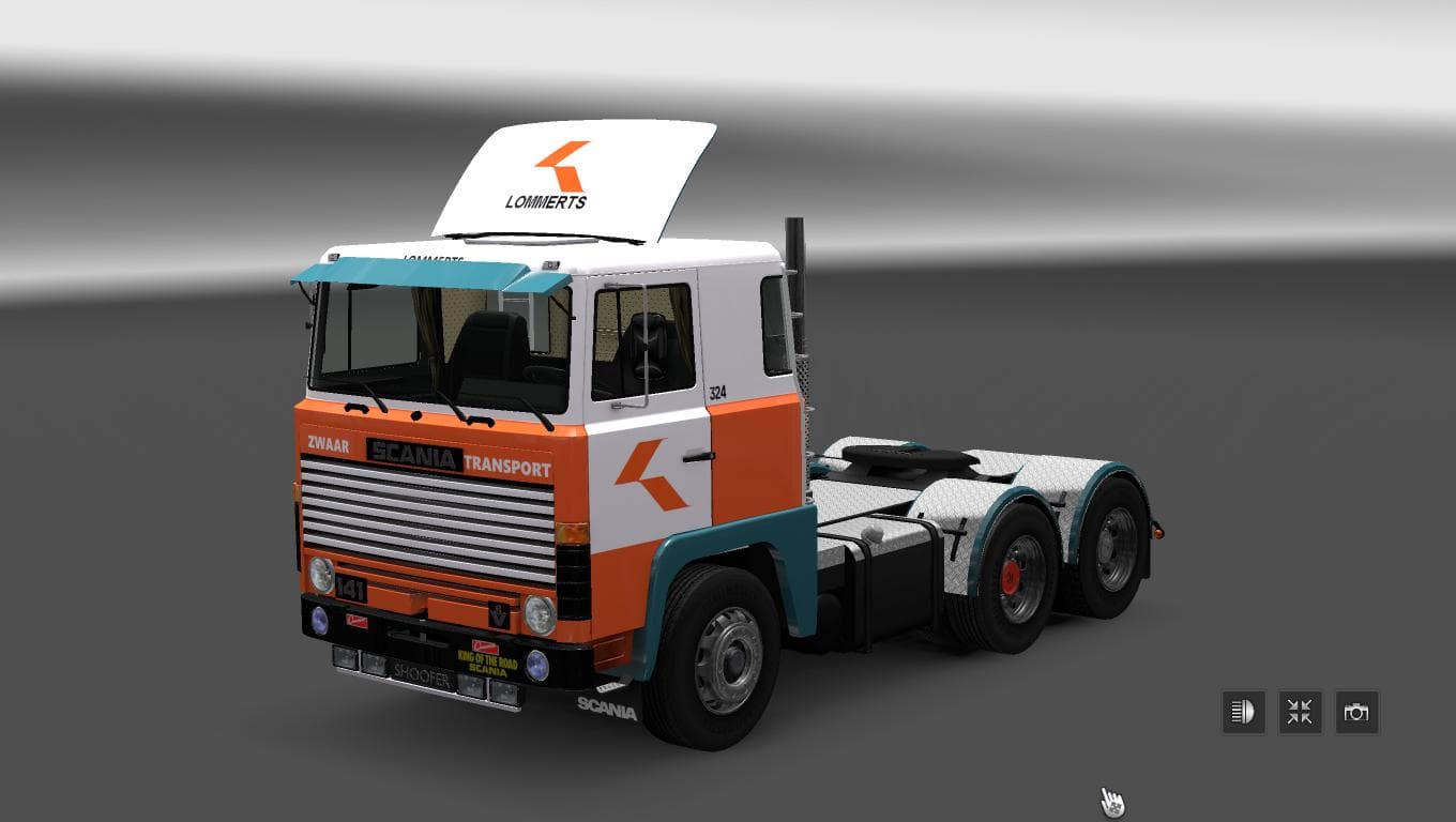 SCANIA 1-SERIES ZWAAR TRANSPORT SKIN – Skins mod for Euro Truck Simulator 2