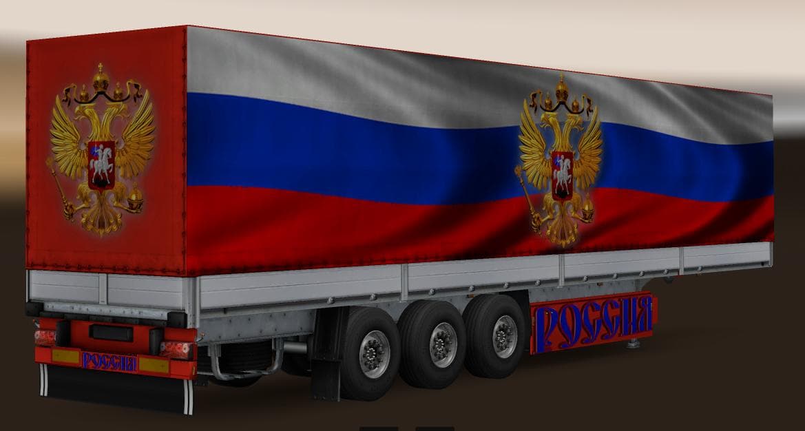 TRAILER PACK COUNTRIES OF THE WORLD V1.0 – Trailers mod for Euro Truck Simulator 2