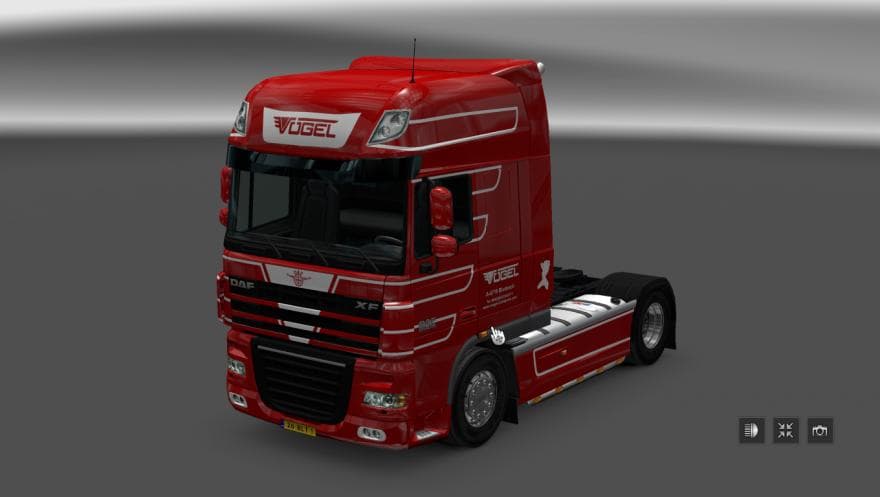 DAF XF 105 50K VOGEL TRANSPORT SKIN PACK – Skins mod for Euro Truck Simulator 2