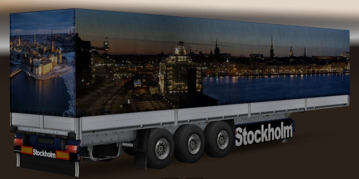 TRAILER PACK CAPITAL OF THE WORLD V4.0 - ETS2 mods download – trailers screenshot 2