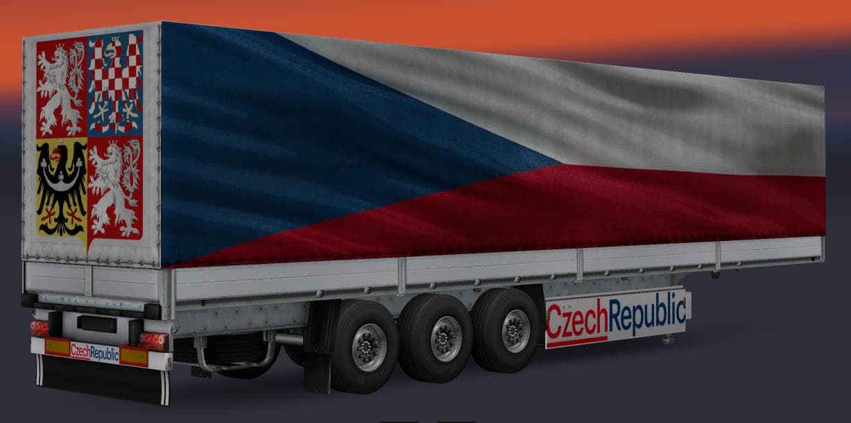 TRAILER PACK COUNTRIES OF THE WORLD V2.1 – Trailers mod for Euro Truck Simulator 2