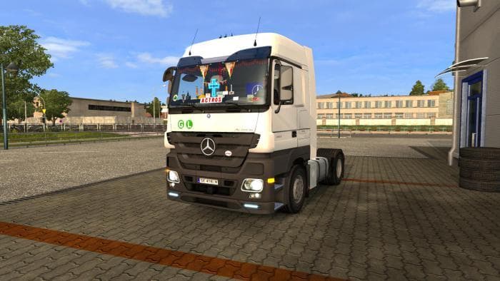 TUNING FOR THE MERCEDES MP3 1.22 – Parts mod for Euro Truck Simulator 2