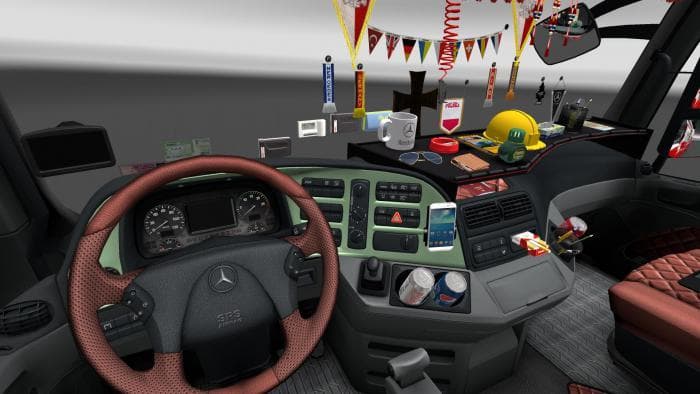 TUNING FOR THE MERCEDES MP3 1.22 - ETS2 mods download – parts screenshot 2