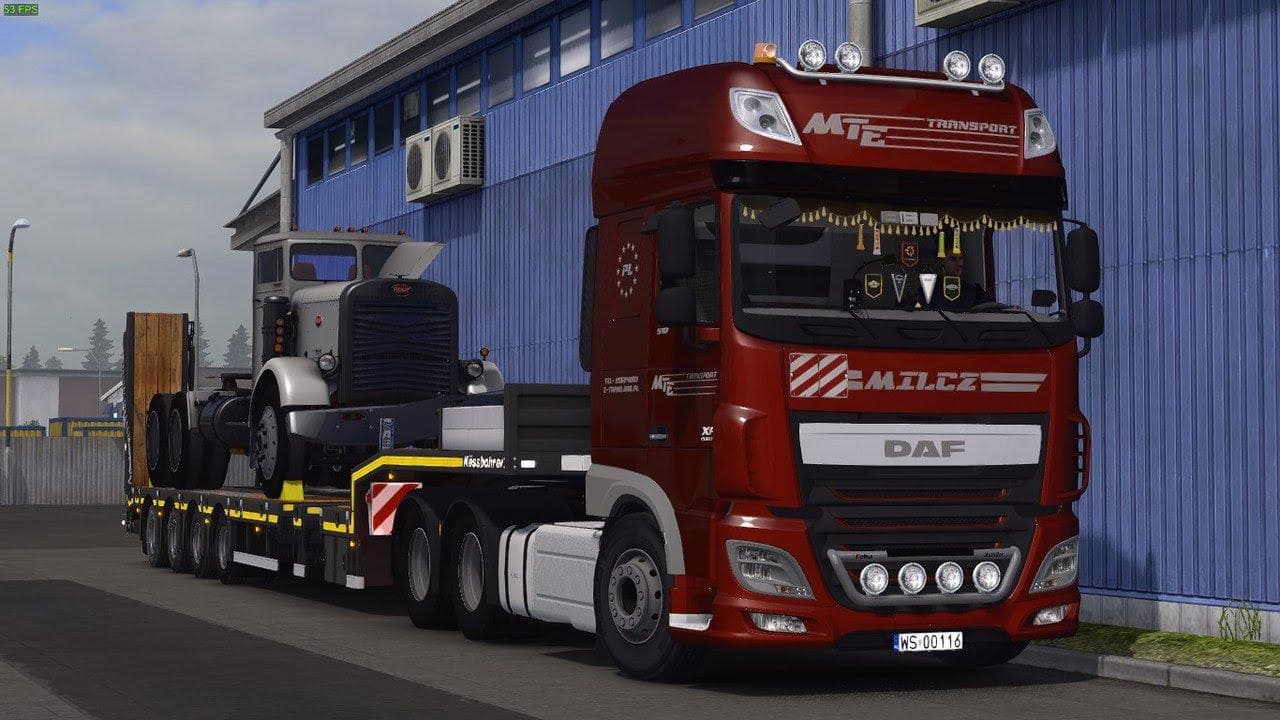 DAF XF116 MEGA MOD – Parts mod for Euro Truck Simulator 2