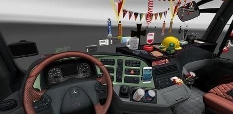 MERCEDES ACTROS MPIII FIX V1.1 - ETS2 mods download – parts screenshot 2