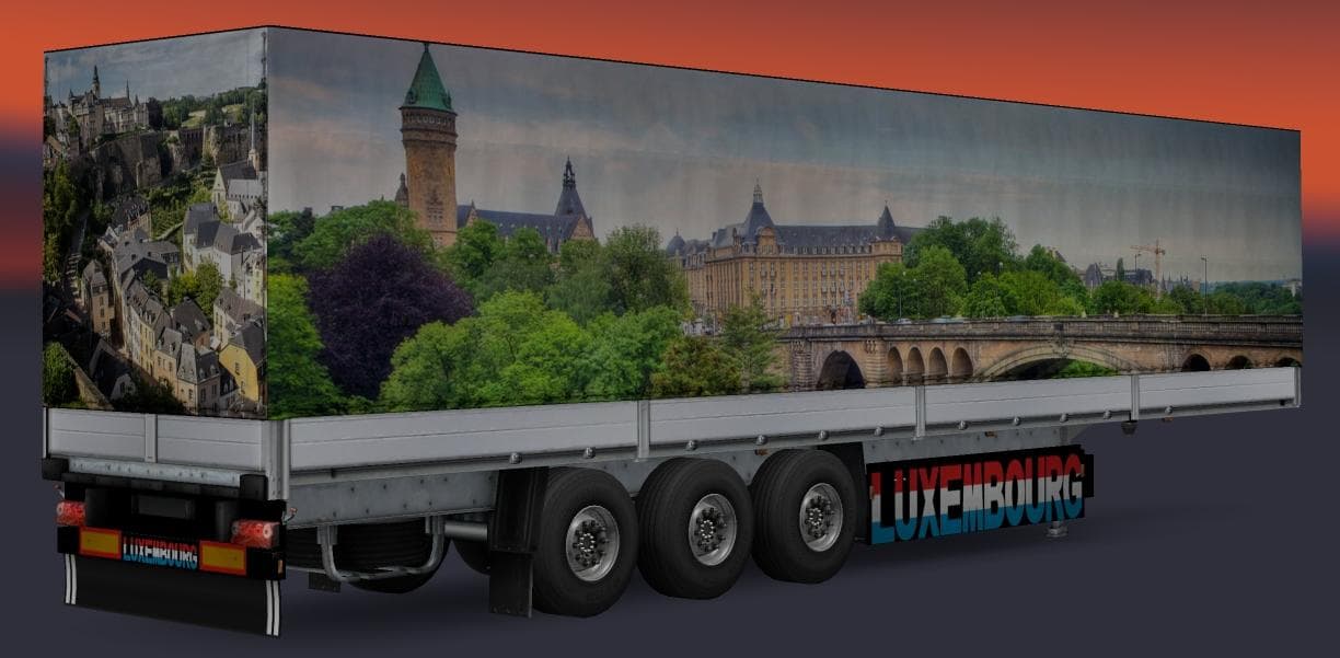 TRAILER PACK CAPITAL OF THE WORLD V4.1 – Trailers mod for Euro Truck Simulator 2