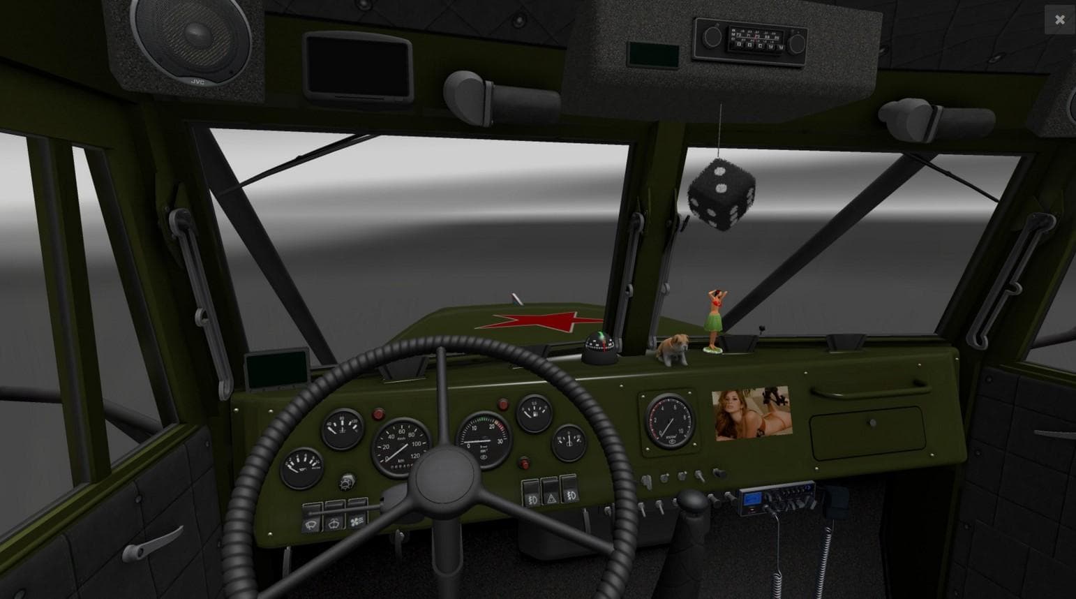 KRAZ 255 UPDATE - ETS2 mods download – parts screenshot 2