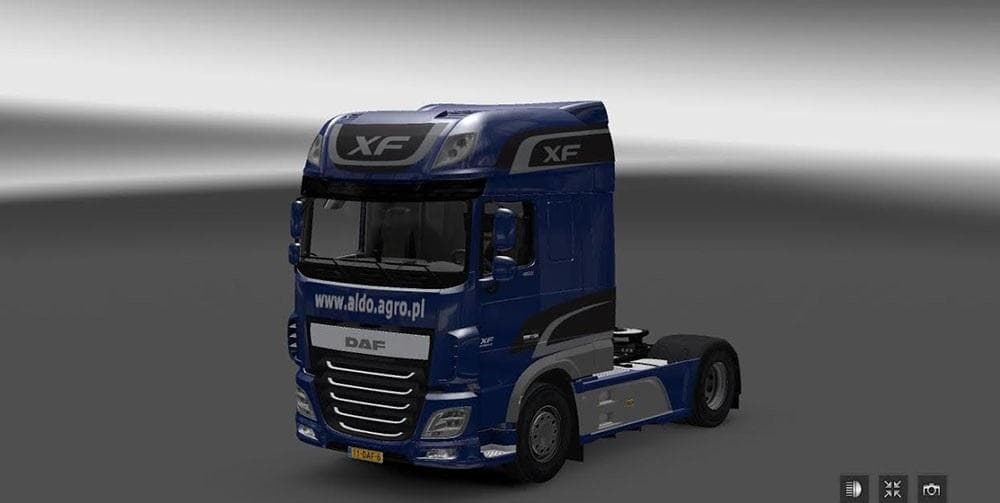 DAF XF 116 MEGA MOD V1 – Parts mod for Euro Truck Simulator 2