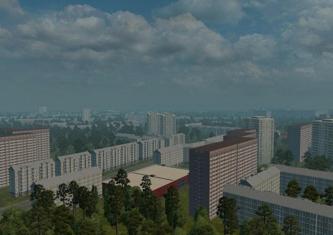 USSR MAP 1.22.X - ETS2 mods download – maps screenshot 2