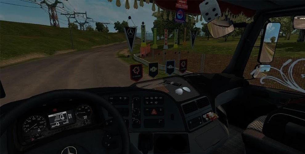 MERCEDES AXOR MEGAMOD 1.22.X - ETS2 mods download – parts screenshot 2